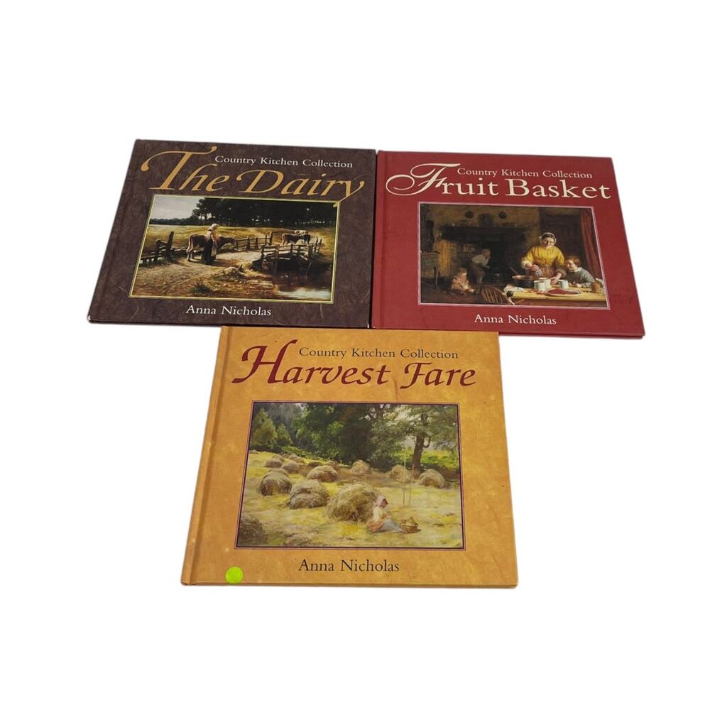 Country Kitchen Collection Books The Dairy Fruit Basket Harvest Fare Anna